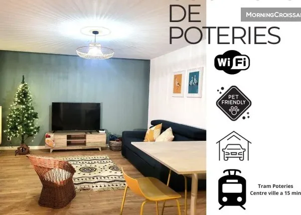 Appartement 2 pièces 46 m²