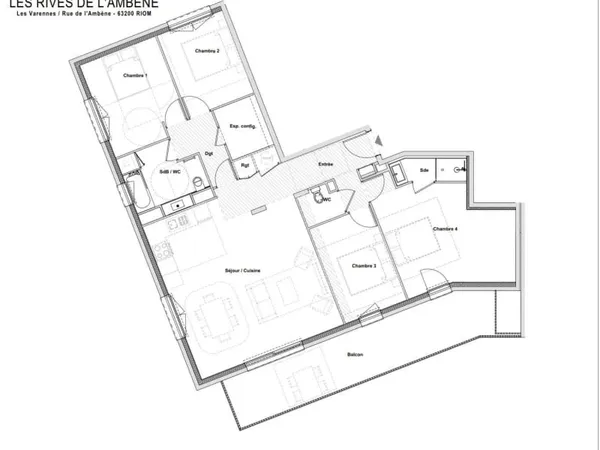 Appartement 5 pièces 118 m²