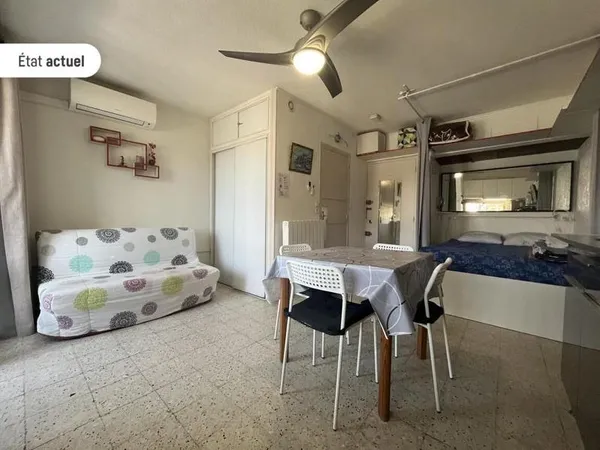Appartement 1 pièce 22 m²