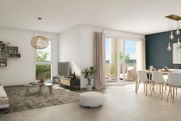 Appartement 3 pièces 59 m²