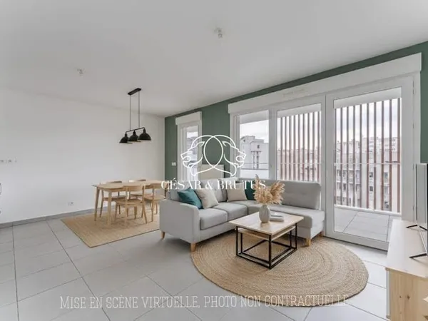 Appartement 3 pièces 58 m²
