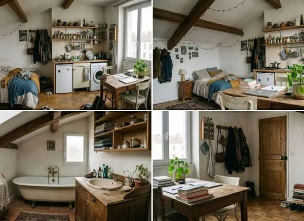 Studio 1 pièce 20 m²