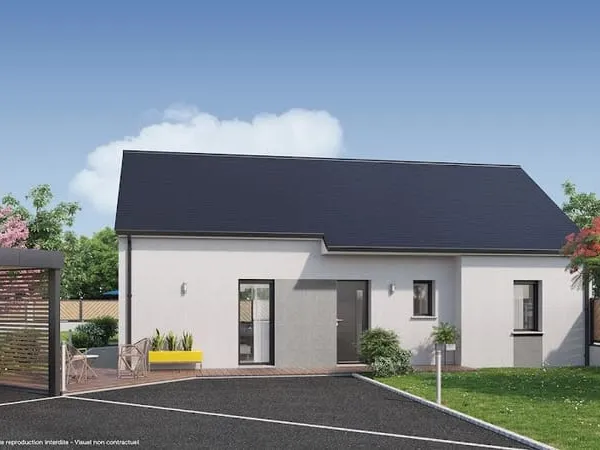 Maison neuve 4 pièces 77 m²