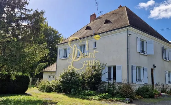 Demeure Bourgeoise 4/5 Chambres, Grand Garage Et Jardin Arbore Avec Petit Plan D'eau