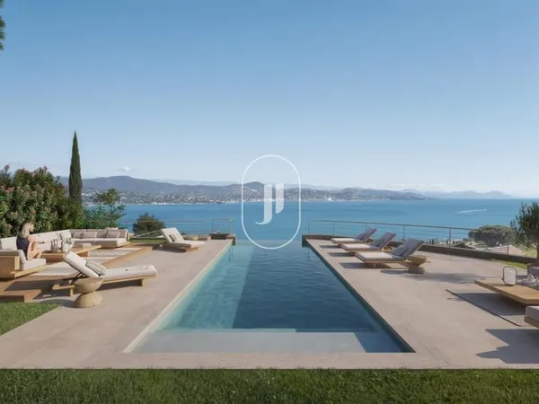 Villa neuve avec vue mer panoramique dans le domaine de Sinopolis