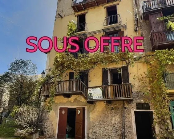 Roquebillière...Maison À Vendre 