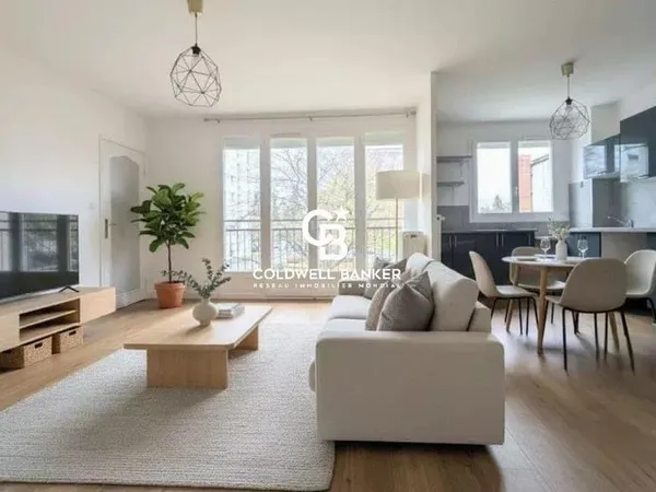 Appartement type 3 avec balcons 