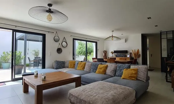 Superbe Maison Contemporaine Plain Pied 2022 - Dpe A/A - 129 M2 - Superbe Piece De Vie 65 M2 - 3 Cha