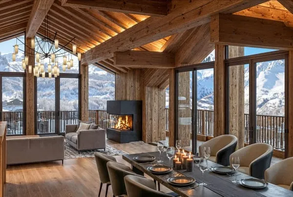Chalet de prestige au coeur du village - Les Chalets Eugénie 
