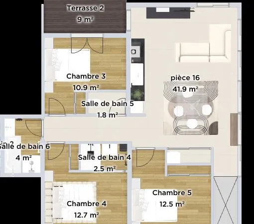 T4 À Rénover - Terrasse - Piscine - Très Faibles Charges 