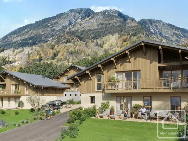 Une opportunité d'acquérir l'un des quatre chalets neufs situés dans le hameau calme et 