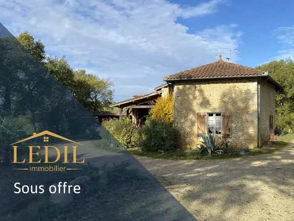 Propriété Gasconne Authentique en Pierre 
