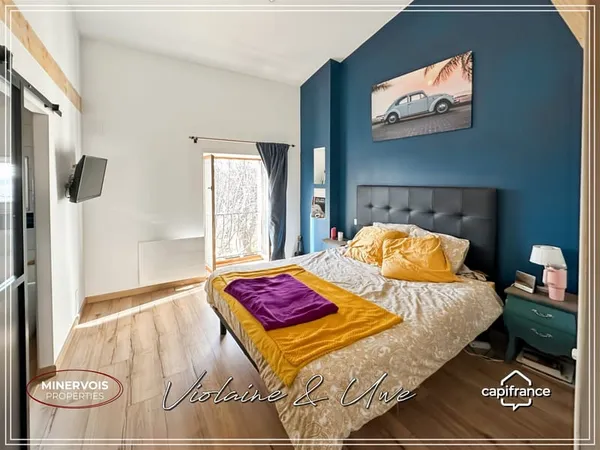 Maison de caractère avec jardin et garage - 259 m² - Azille, Minervois (Sud de la France)