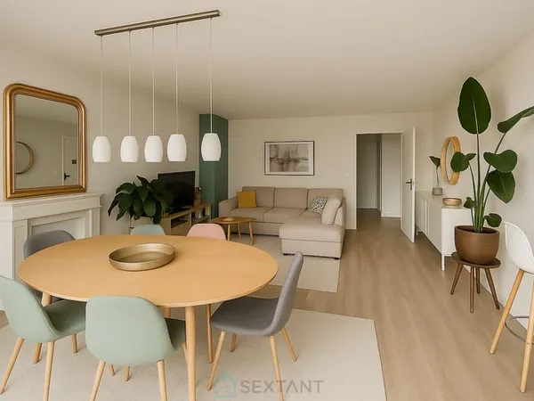 Duplex moderbe avec terrasse et parkings 