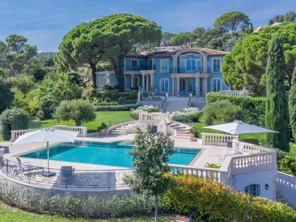 Villa Overlooking the Bay of Saint Tropez 