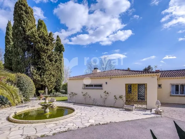 Cabris - belle villa de plain pied à vendre 