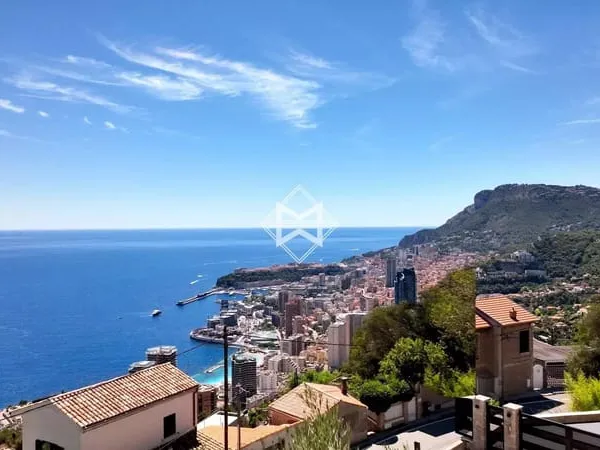 Villa neuve contemporaine avec vue panoramique sur la principauté 