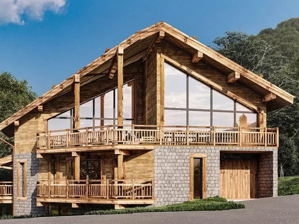 Chalet de Montagne - Lot 08 : Projet Exceptionnel avec Permis de Construire 