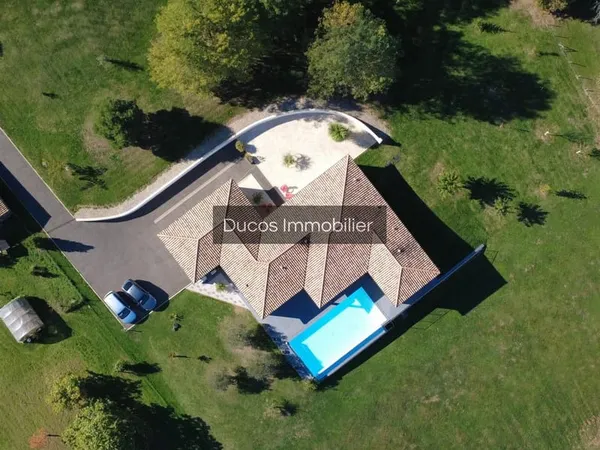 Maison contemporaine cocooning avec piscine Vue paronamique À 18 min de Marmande, 1 H de Bordeaux 