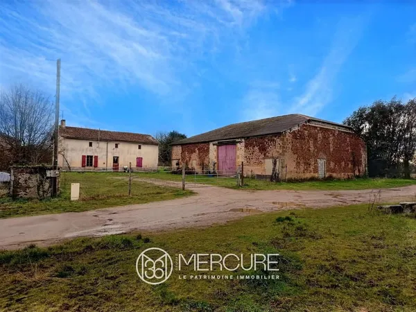 Ancien pavillon avec dépendances, 2 ha en environnement isolé 