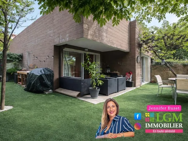Superbe T2 45,51 m² avec jardin , parking. Plan des 4 Seigneurs .Investissement idéal 