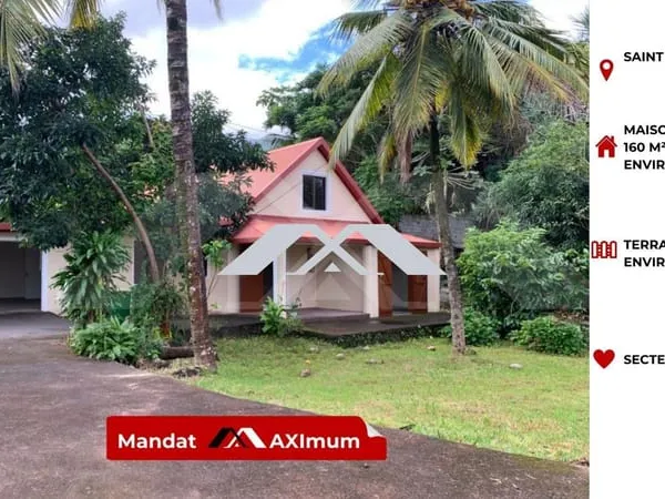 Maison F6 160 M² Saint Philippe 