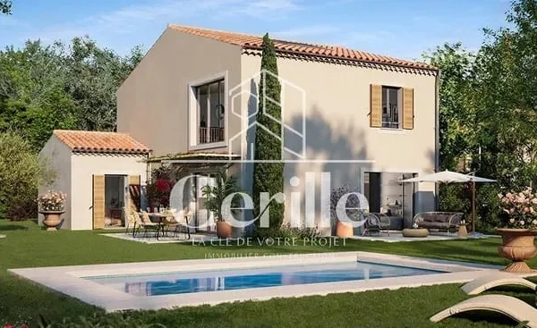 L'Éclat du Sud : Demeure d'Exception avec Jardin et Piscine à Ventabren