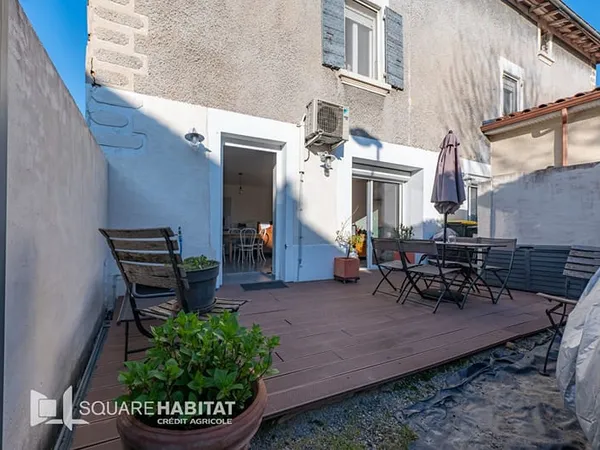 Appartement 2 pièces en rez-de-jardin