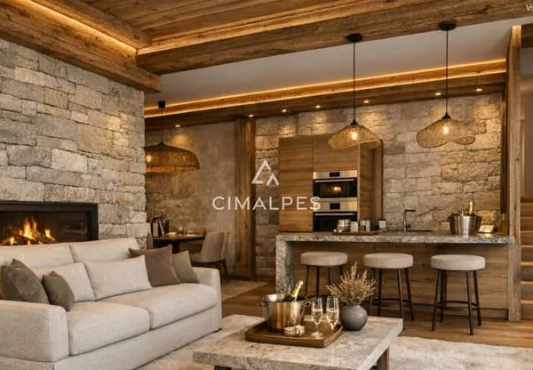 Appartement 2 chambres + coin montagne - Exposé sud