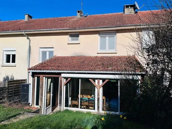 Maison mitoyenne 103m2 - 4 chambres - Pompe à chaleur