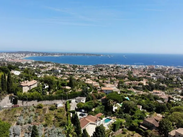 Golfe-Juan Hauteurs Mas De Charme Vue Mer Panoramique