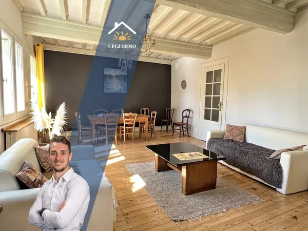 Maison de village T6 avec jardin