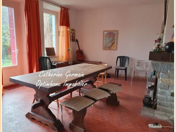 A Lespinassière ; A vendre en exclusivité ; Maison de village 117m² + jardin + 2 châtaigneraies