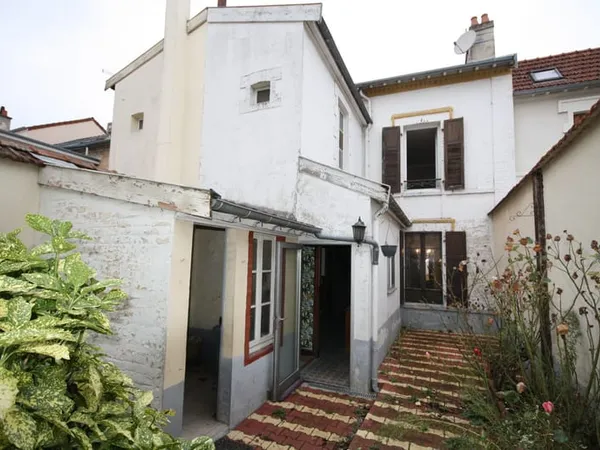 Reims, secteur de l'avenue de LAON, maison à rénover