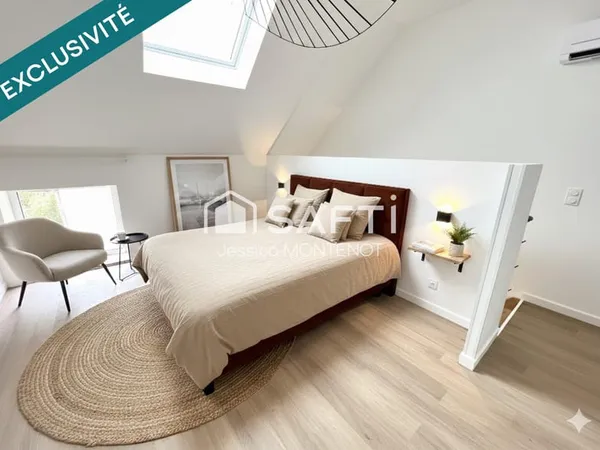 Duplex rénové + jardin