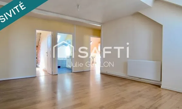 T3 dernier étage 89 m²Hyper centre 2/3 chambres