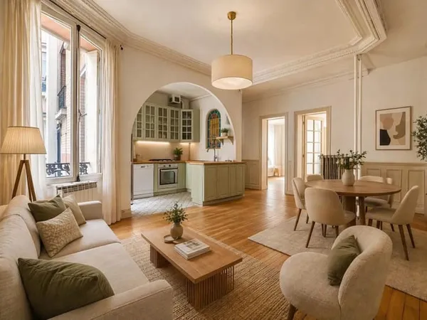 5 Pièces Cachet Ancien à Boulogne Nord