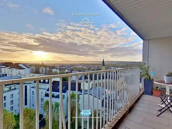 Appartement à vendre ; 4 pièces avec extérieur à MONTIGNY LES METZ - Résidence "Le Régent", quartier