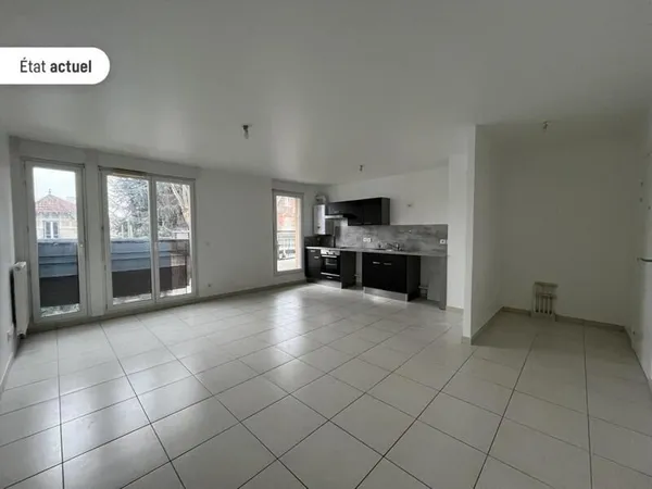 Appartement de 2 pièces principales