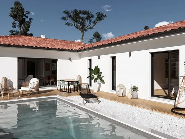 Maison moderne 4 chambres 