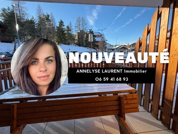 T1 avec grande terrasse plein sud - La Joue du Loup