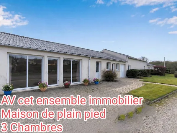 Maison DE PLAIN PIED centre ville