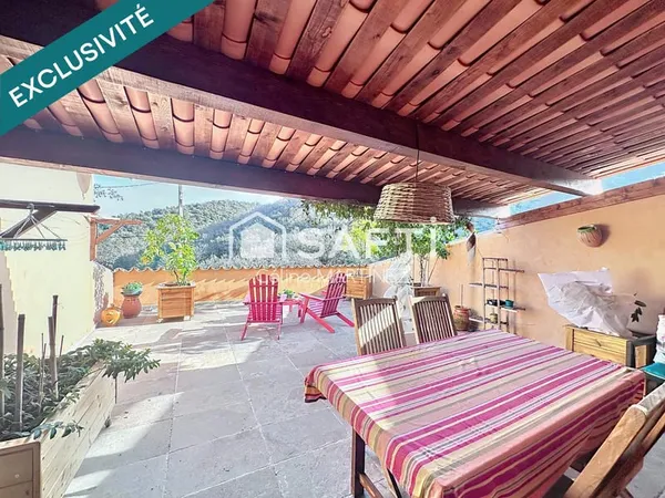 Maison 4 pièces, garage et terrasse