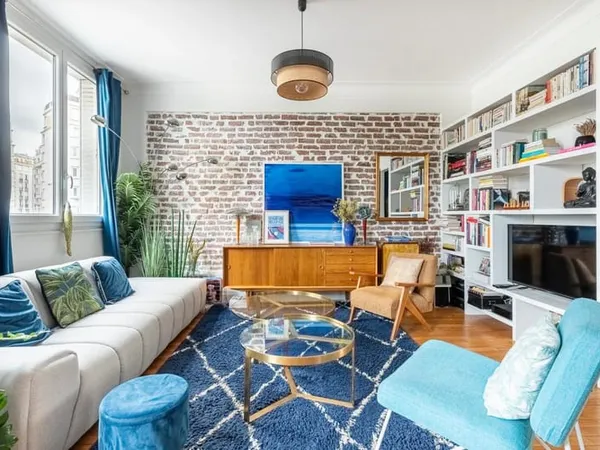 Paris 17 : 4P de 82m², triplé exposé, parfait état