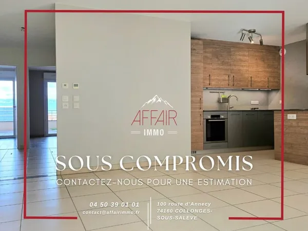APPARTEMENT T3 GARAGE + PLACE DE PARKING (74160) BOSSEY
