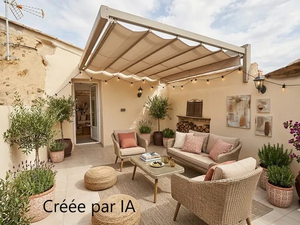 EXCLUSIVITÉ Sallèles-d'Aude : T4 dernier étage avec grande