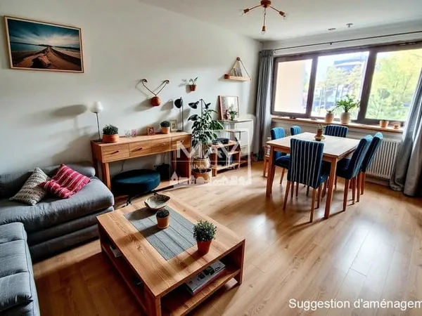 Appartement 2 pièces 43 m²