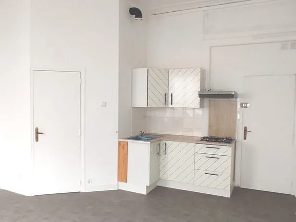 Bel appartement T2 de 46 m2 avec bureau - Boulogne-sur-Mer