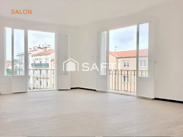 Appartement T3 de 70m2 avec Balcon filant - Emplacement stratégique