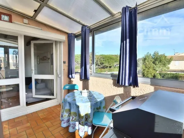 VENTE - SAINT CYPRIEN PLAGE - APPARTEMENT 2 PIECES + MEZZANINE -